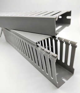 <span class=keywords><strong>PVC</strong></span>ケーブルトランキングサイズケーブルダクトハロゲンフリースロット付き - Product Image 3