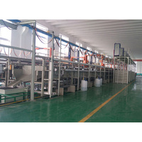 Ligne de production d'anodisation du verre entièrement automatique PLC 10L/h – Équipement de revêtement et de placage pour métaux