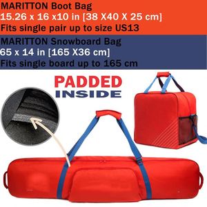 Funda Rígida Ajustable para Tabla de Snowboard con Correa para Hombro, Logotipo Personalizado, Protección Suave, Funda Antirrobo con USB para Productos de Esquí - Product Image 5