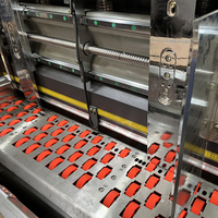Máquina Automática de Impresión, Ranurado y Troquelado de Cartón Corrugado, Impresora Ranuradora y Troqueladora para Fabricación de Cajas de Cartón