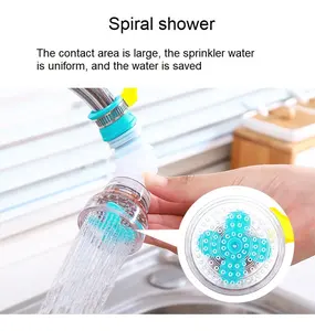 <span class=keywords><strong>Acqua</strong></span> a casa <span class=keywords><strong>Risparmio</strong></span> Energetico A Scomparsa 360 gradi girevole splash-proof rubinetto montato sprinkler girevole aeratore bolla rubinetto rubinetto filtro - Product Image 3