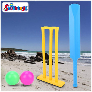 Jouet de batte de cricket miniature en plastique pour enfants pour les jeux en intérieur et en extérieur - Product Image 5