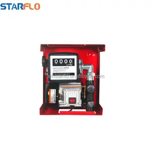 STARFLO 12/24V 40LPM Fuel Gas Station Diesel Dispenser Pump 220V Electric Oil Fuel Transfer Pump