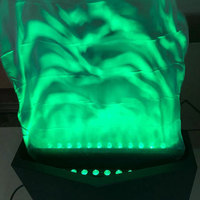 1.5M-2M pleine couleur rvb feu led soie flamme lumière/feu flamme lampes