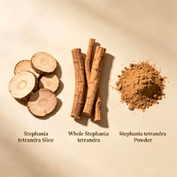 Tranche de racine de Stephania à quatre étamines séchée (Radix Stephaniae Tetrandrae) – Herbe brute pour complément médical, extrait cosmétique, matière première