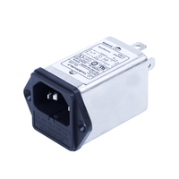 Filtre EMI YBX YB11B2-3A-Q avec entrée IEC et fusible 1A-10A, type de prise pour équipement de stérilisation, certifié CE, 115V/250V 50/60Hz