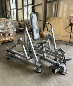 Machine de musculation professionnelle SM ATL à charge libre pour squats, press à jambes, entraînement des quadriceps, fessiers, ischio-jambiers et du bas du corps en salle de sport - Product Image 5