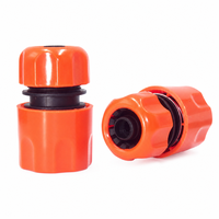 Connecteur rapide pour tuyau d'arrosage de jardin en plastique ABS 1/2 pouce, écologique, durable, six couleurs, pour outils de jardin et irrigation par aspersion