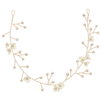 Accessoires de cheveux de mariage Bijoux de cheveux de fleur Coiffe de mariée Coiffe Cheveux Vigne Bandeau de mariée