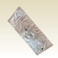 Pochettes aseptiques personnalisables 5L-20L en PE/VMPET/PE pour boissons liquides avec valve, pour jus et eau minérale, thermoscellées