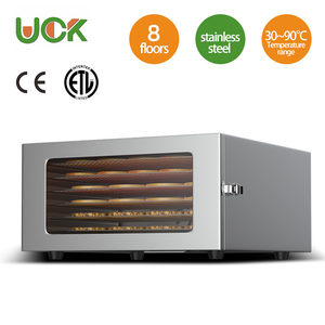 Nouveau déshydrateur alimentaire en acier inoxydable à 6 niveaux avec minuterie numérique réglable et contrôle de la température pour fruits, légumes, viandes et collations - Product Image 6