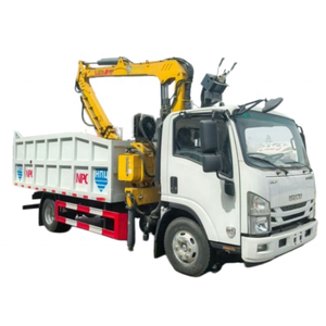 <span class=keywords><strong>Grue</strong></span> à flèche hydraulique pliante Isuzu KV600 de 6 tonnes avec grappin à briques, <span class=keywords><strong>grue</strong></span> montée sur <span class=keywords><strong>camion</strong></span> <span class=keywords><strong>benne</strong></span> 4x2 à vendre - Product Image 1