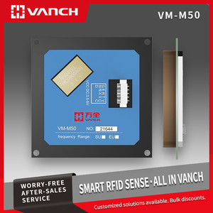 เครื่องอ่านโมดูล RFID UHF แบบรวมในตัว Vanch VM-M50 คุณภาพสูง ผลิตจากวัสดุ ABS รองรับ EPC C1G2 ISO 18000-6C ระยะไกล ความถี่ 860-960MHz เชื่อมต่อผ่าน USB - Product Image 3