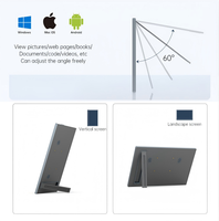 11,6 14 15,6 18,5 Zoll Tragbarer Touchscreen-Monitor mit Type-C-Anschluss und 100Hz IPS FHD Bildschirm für Laptop Mobiles Büro