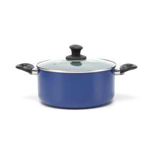 11pcs cổ điển màu xanh Đức nhôm cảm ứng Cookware Set không dính thân thiện với môi nhà bếp nấu ăn <span class=keywords><strong>Ware</strong></span> - Product Image 2