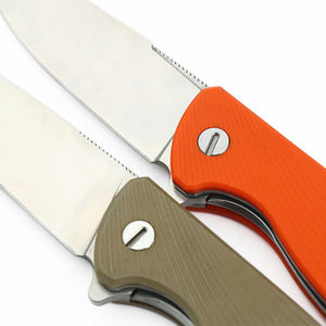 أدوات نجاة احترافية من الفولاذ 8cr14 في الهواء الطلق ، سكين قطع وشفرة قابلة للطي - Product Image 4