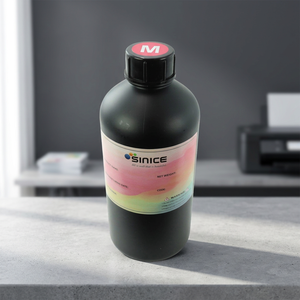 Encres d'impression UV personnalisées en gros à haute densité de couleur, marque Sinice, 100 % de contenu solide, boîte de 1 kg, prêtes à l'exportation pour l'impression - Product Image 3