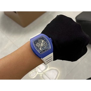 A top-selling, ultra-thin and ultra-light men's waterproof <b>automatic</b> mechanical watch in deep blue ceramic for 26 years - Product Image 5