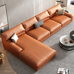 Juego de sofá informal en forma de L de venta directa de fábrica, muebles de sala de estar adecuados para el hogar, oficina, Villa, muebles para el hogar de alta calidad - Product Image 2