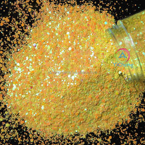 批发1盎司2盎司环保聚酯蛋白石白色混合厚实闪光粉圣诞派对装饰指甲工艺品 - Product Image 3