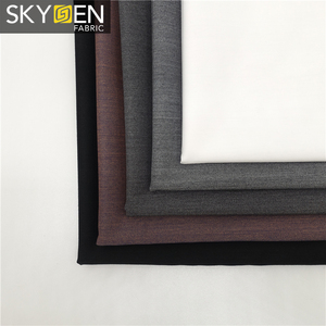 Skygen rayón Spandex de poliéster de color sólido anti-arrugas tejido elástico - Product Image 1