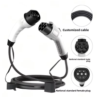 Câble de charge pour véhicule électrique BYD, nouveau modèle 7KW 11KW 22KW 32A 16A 430V AC Type 2 avec matériau TPU pour ID4 et ID6