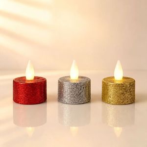 <span class=keywords><strong>LED</strong></span> Kunststoff Pulverbeschichtete Elektronische Kerzenlichter Simulierte Flamme Geburtstag Hochzeit Party Dekoration Weihnachten Romantisch - Product Image 4