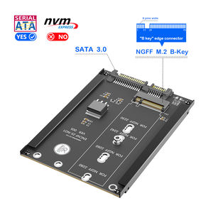 <span class=keywords><strong>M</strong></span>.<span class=keywords><strong>2</strong></span> NGFF B - Key SATA SSD 转 SATA 3.0 适配器转换器，适用于 2230/2242/2260/2280 <span class=keywords><strong>M</strong></span>.<span class=keywords><strong>2</strong></span> SATA SSD，带框架支架 - Product Image 2