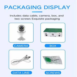 E27 Gloeilamp Camera 360 Graden Draadloze Wifi Ptz Camera 1080P Ir Nachtzicht Gloeilamp Beveiligingscamera - Product Image 4