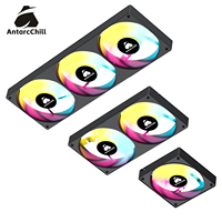 Ventilador AntarcChill de 120 mm de Alto Flujo de Aire y Altas RPM, Bajo Ruido, Rodamiento Hidráulico, Refrigeración Silenciosa para Chasis de PC