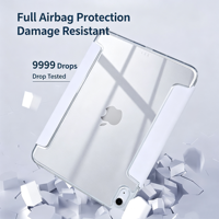 Étui pour OPPO Pad 4 / 5 Pro & OnePlus Pad 2 Pro, Housse transparente avec boucle, 13,2 pouces, sans support pour stylet