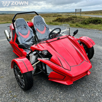 ZOWN KNL en stock, autre moto électrique pour adultes T Rex à 3 roues, avec garantie de 2 ans et vitesse de 45 km/h