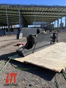 مقص هيدروليكي للجرافة الانزلاقية من 5 إلى 90 طن، ملحق للحفارات في أعمال البناء، يستخدم في هدم المباني وإعادة تدوير الخردة المعدنية - Product Image 5