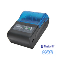 MINJCODE POS 58mm Bluetooth+USB Printer Thermal Portabel Nirkabel untuk Ponsel - Impresora-portatil