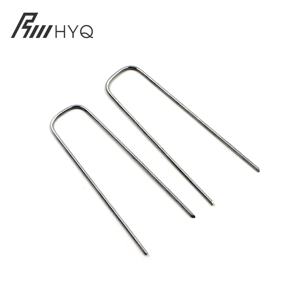 Gauge Heavy Duty U Shaped Nails Garden Securing Stakes Spikes Pins Pegs Sod Staples