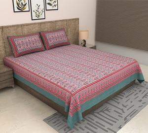 ผ้าปูที่นอนแบบเรียบสไตล์โมเดิร์นสวยงาม พร้อมปลอกหมอน 2 ใบ ชุดผ้าปูที่นอนผ้าฝ้าย 300 เส้นด้าย เป็นมิตรกับสิ่งแวดล้อม ปลอกหมอน 2 ใบ - Product Image 1