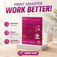 Papier de copie A4 Hanmei 70 g/m² Blanc Coupe nette