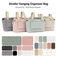 Grand sac de luxe pour poussette de maman et de bébé avec motif de créateur personnalisé en vente en gros sac de marche sac de poussette organisateur sac à couches