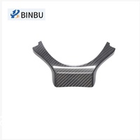 Pour Lexus CT200 IS ES GS RC NX : Housse de volant en fibre de carbone sèche, garniture décorative, kit de mise à niveau pour la décoration intérieure de voiture