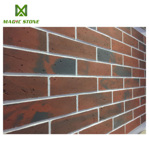 Ốp Tường Gạch Đất Sét MCM Mềm Dẻo, Ốp Trang Trí Tường Gạch Đất Sét Nung Đỏ - Product Image 4