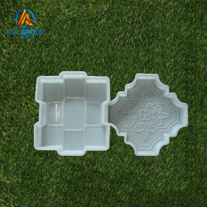 Tiêm tái sử dụng nhựa Interlock paver PVC cao su Đá Khuôn mẫu cho bê tông vỉa hè - Product Image 6