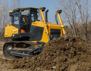 Bouteur chenillé industriel LD20D 154 kW 206 CV 4,5 m³ pour terrassement ferroviaire et aménagement de terres, lame de déneigement optionnelle, tout-terrain, efficace - Product Image 3