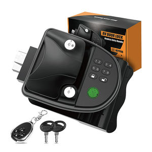 Clavier d'entrée sans clé amélioré pour camping-car, serrure de porte sans fil à empreintes digitales pour <span class=keywords><strong>caravane</strong></span> - Product Image 1