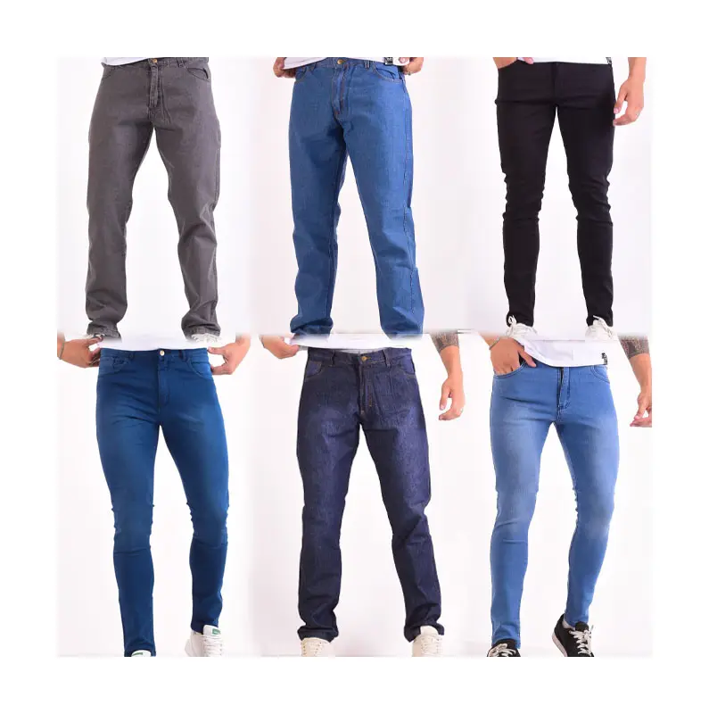 בגדי עודפים ממותגים בגדי פקאס חיסול ג'ינס מכנסי ביגוד לגברים סיטונאי בתפזורת פול גולטייר