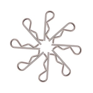 R Type Cotter Pin 1/16 1/10 1/8 1/5 Metal <b>RC</b> Car Parts For Model Vehicles Remote <b>Control</b> Toys - Product Image 5