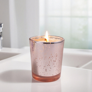 Vela Aromática Semielaborada con Cera Mixta Creativa con Temática de Cielo Estrellado, Regalo Perfumado para el Hogar, en Envase con Forma de Taza - Product Image 4