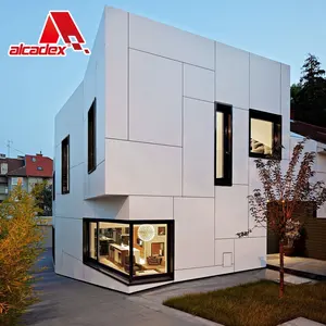 Exterior Wall ACP ACM Cladding Material Building Facades Aluminium Plastic Composite Panel Sandwich Panel Composite Board