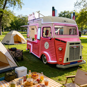 Carrito de Comida Móvil en Oferta, Envío a Todo el Mundo, Remolque de Catering para Compradores Globales - Product Image 1
