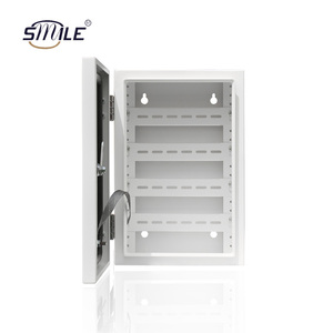 CHNSMILE OEM Stainless Steel IP56 <b>Weatherproof</b> Distribution Panel Enclosures Outdoor Industrial Meter Boxes with Custom Sizes - Product Image 6