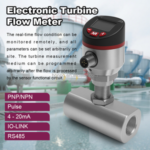 Débitmètre d'eau en acier inoxydable pour l'automatisation industrielle de haute précision, bière |   Débitmètre d'alcool HNF20-A1, ce débitmètre électronique à turbine - Product Image 4